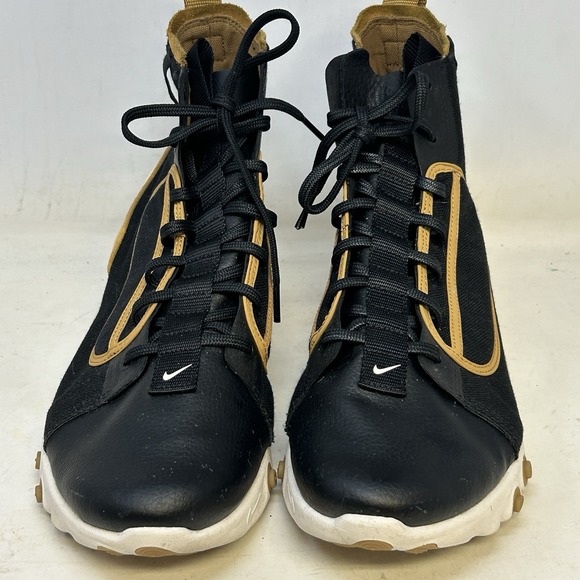 Nike React Ianga 'THE10TH' AV5555-001‎ High Top Sneaker Shoes Men's 12 - Picture 2 of 8